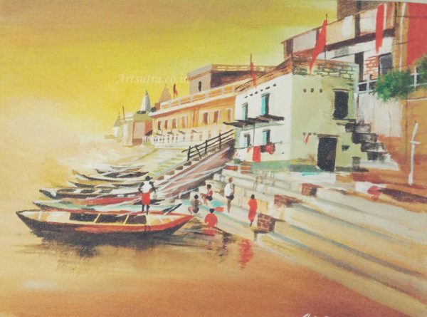Varanasi-Ghat-Painting