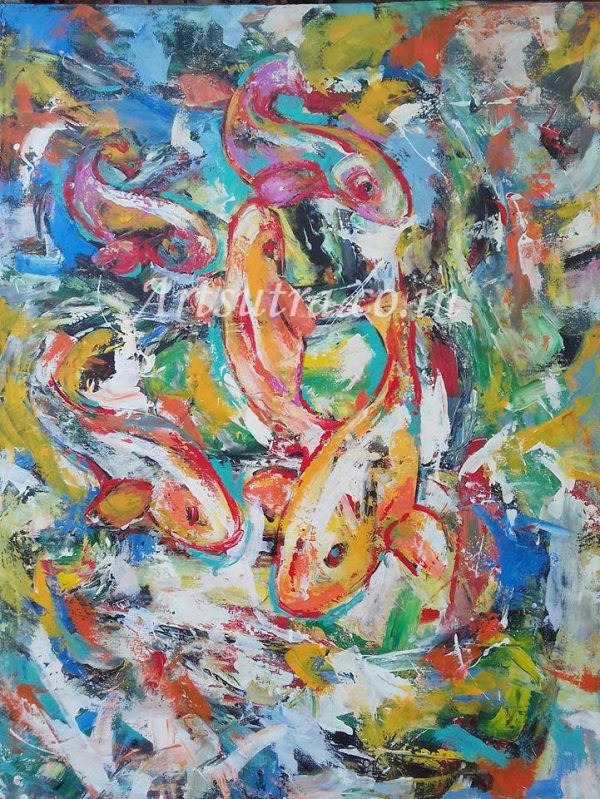 fish-abtract-Painting