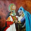 Kathakali-couple-Painting