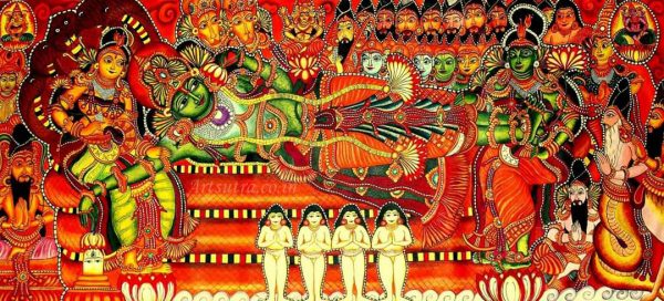 Ananathashayan-Painting