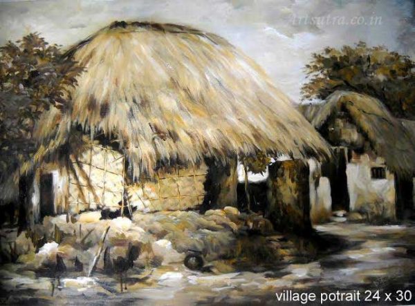 Village-Painting
