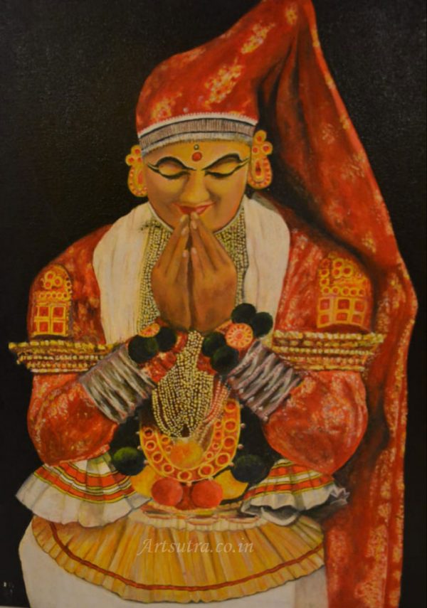 kathakali-female-Painting