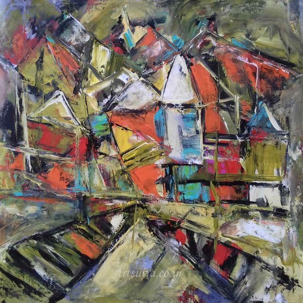 varansi-abstract-Painting-4