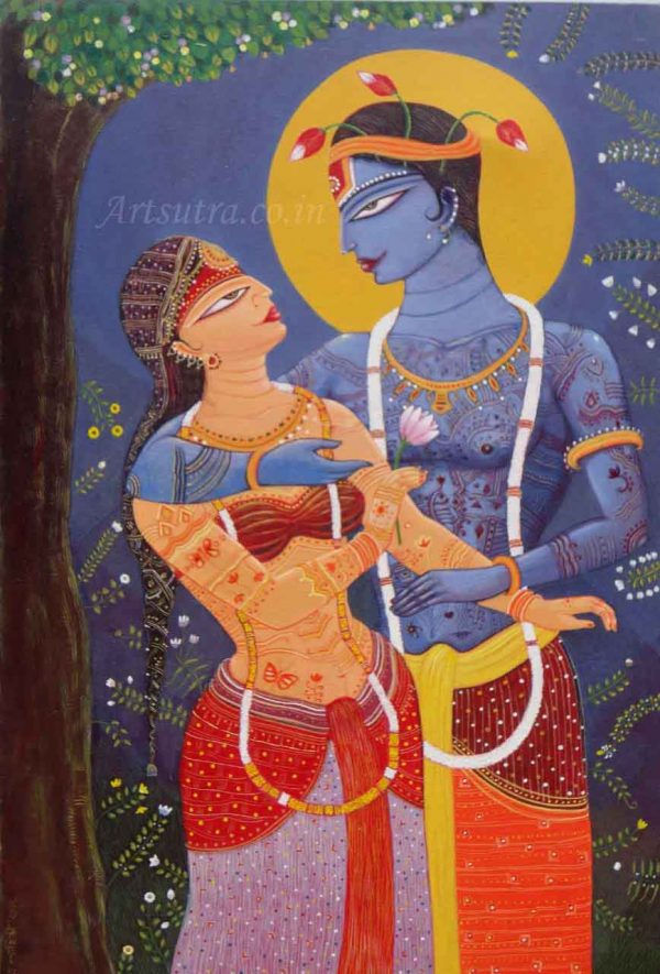 Radha-Kishan-Painting